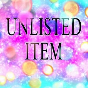 Live Show ONLY Unlisted Item